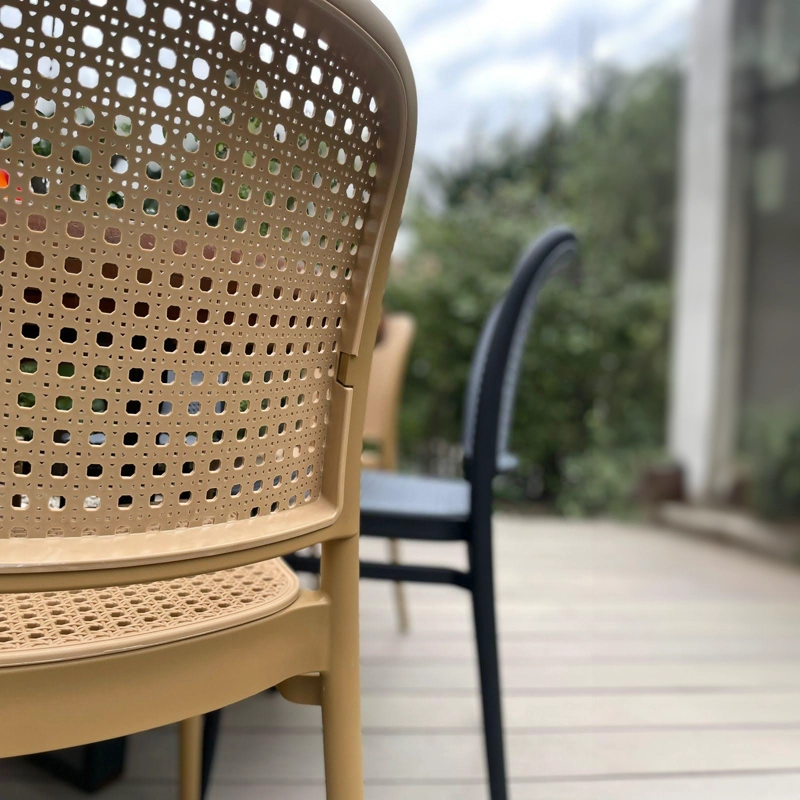 PACK X 4 SILLA DE TERRAZA SUNSET CAFE WHITE MARKET - 8