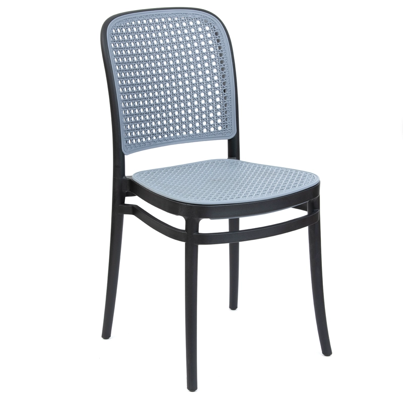 PACK WHITE MARKET GRIS X 4 SILLA TERRAZA SUNSET - 3