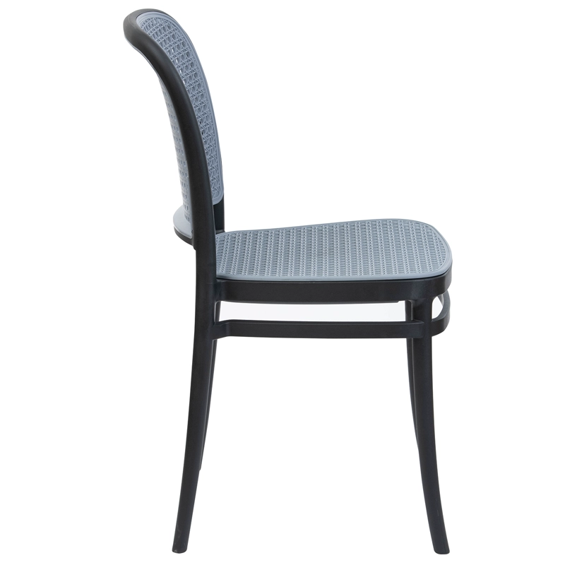 PACK WHITE MARKET GRIS X 4 SILLA TERRAZA SUNSET - 5