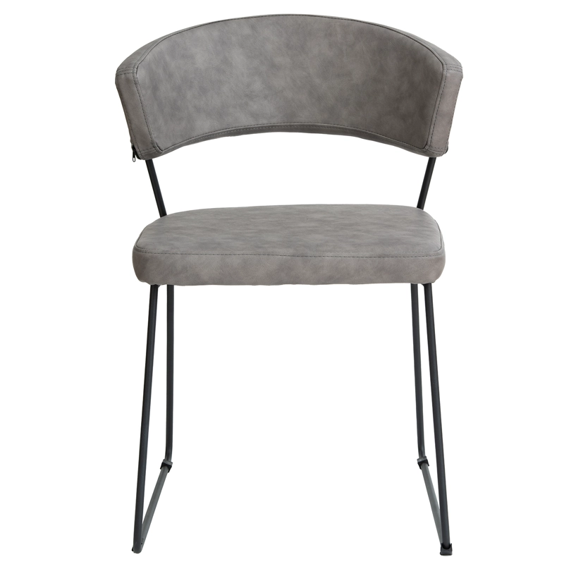 PACK WHITE MARKET ACERO GRIS X 2 SILLA ANNE CLAIRE - 3