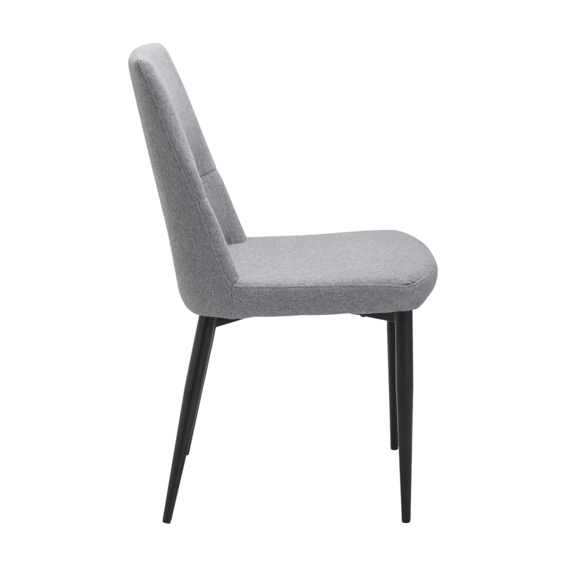PACK WHITE MARKET ACERO GRIS X 4 SILLA DURBUY - 5