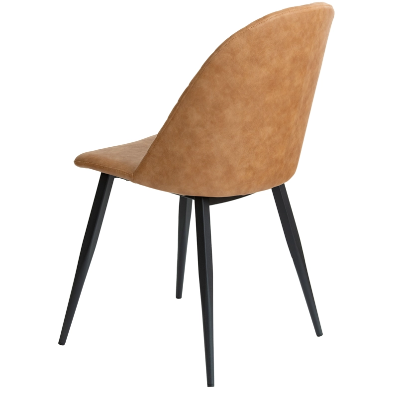 PACK WHITE MARKET ACERO CAFE CLARO X 2 SILLA SAN NICOLAS - 4