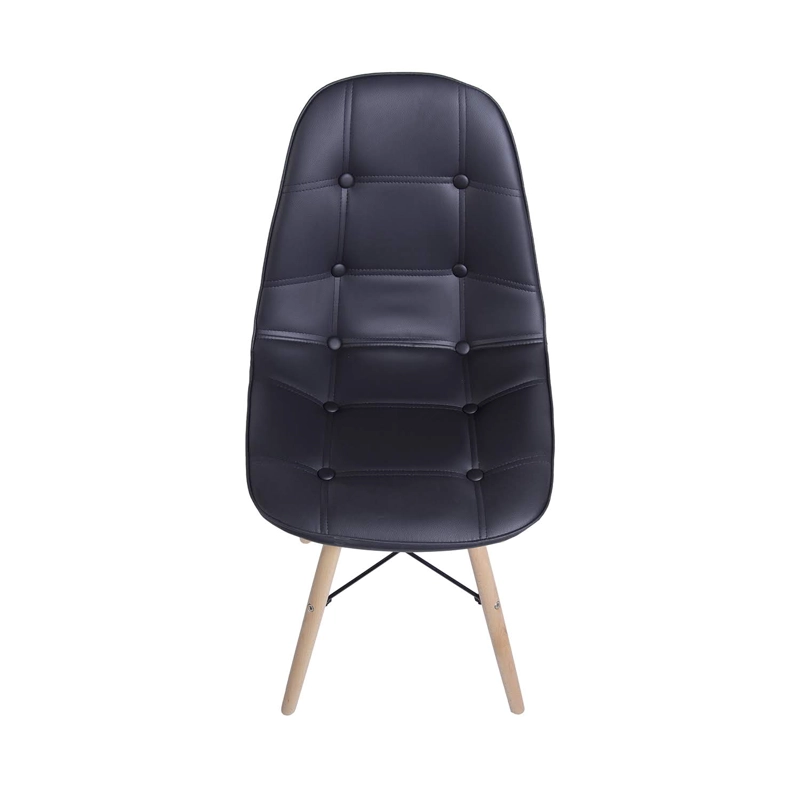 PACK WHITE MARKET NEGRO X 4 SILLA EAMES NEGRA - 6