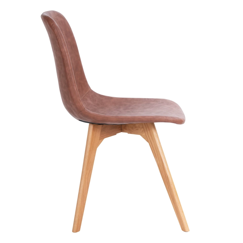 PACK WHITE MARKET CAFE X 4 SILLA ROMA - 6