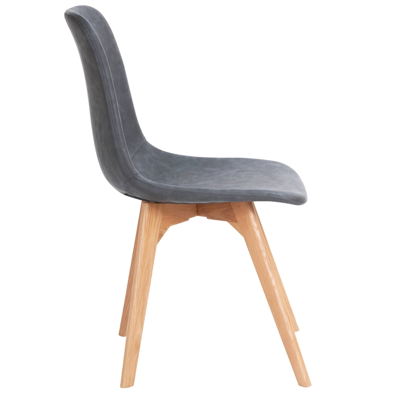 PACK WHITE MARKET GRIS X 4 SILLA MILAN - 6