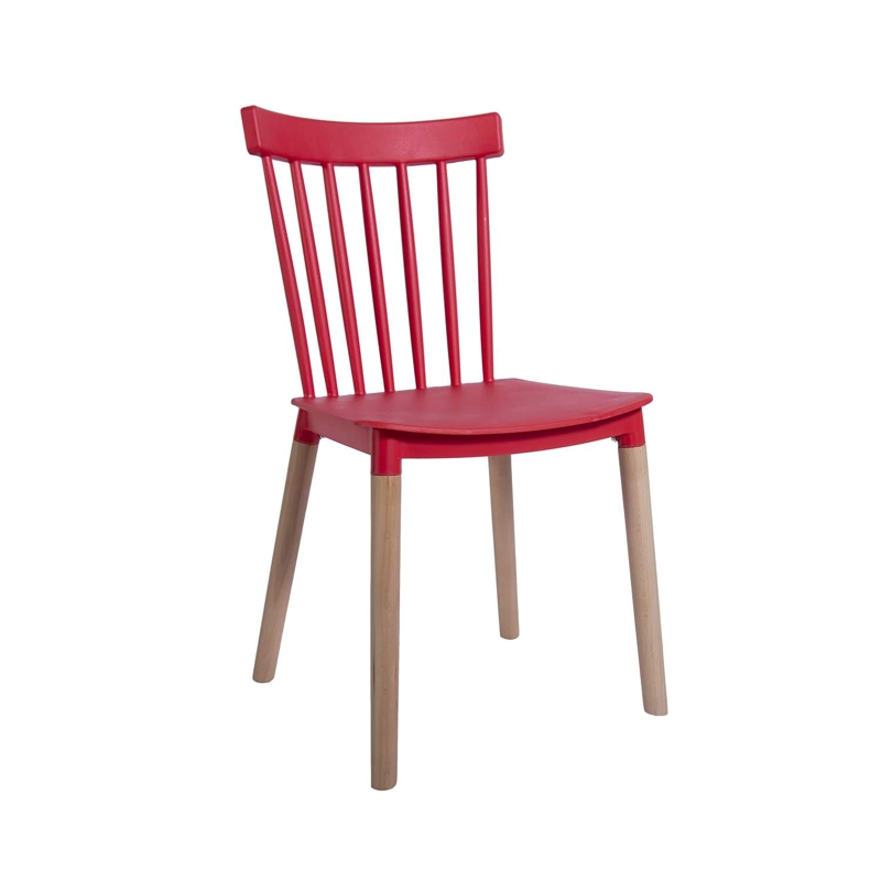 PACK WHITE MARKET ROJO X 4 SILLA WINDSOR ROJA - 3