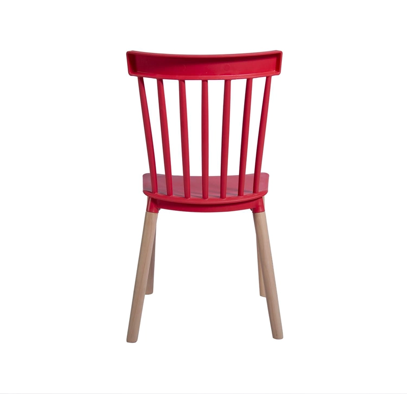 PACK WHITE MARKET ROJO X 4 SILLA WINDSOR ROJA - 6