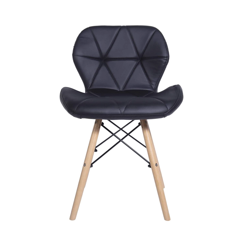 PACK WHITE MARKET NEGRO X 4 SILLA EAMES AVIADOR NEGRA - 4