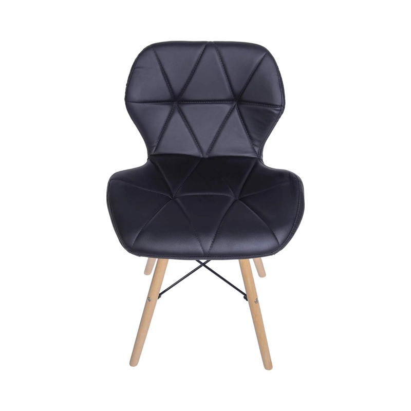 PACK WHITE MARKET NEGRO X 4 SILLA EAMES AVIADOR NEGRA - 5