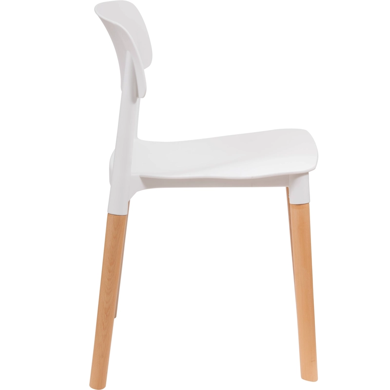 PACK WHITE MARKET BLANCO X 4 SILLA ARYA BLANCA - 5