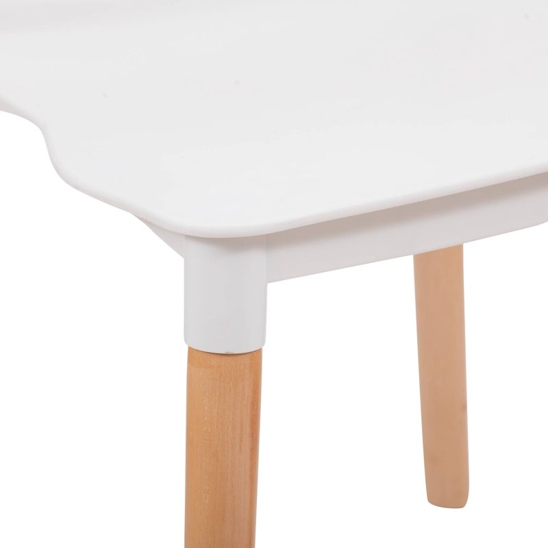 PACK WHITE MARKET BLANCO X 4 SILLA ARYA BLANCA - 6