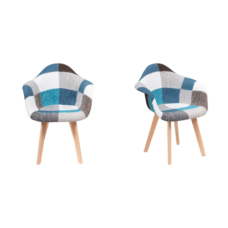 PACK WHITE MARKET MULTICOLOR X 2 SITIAL EAMES PATCHWORK ATALANTA - 1