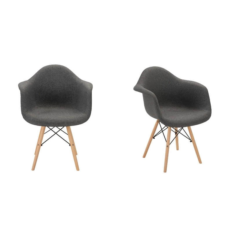 PACK 2 UNIDADES SITIALES EAMES TELA GRIS - 1