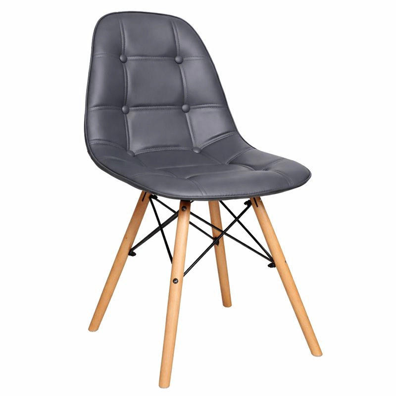 PACK X 4 SILLA EAMES ACOLCHADA GRIS - 3