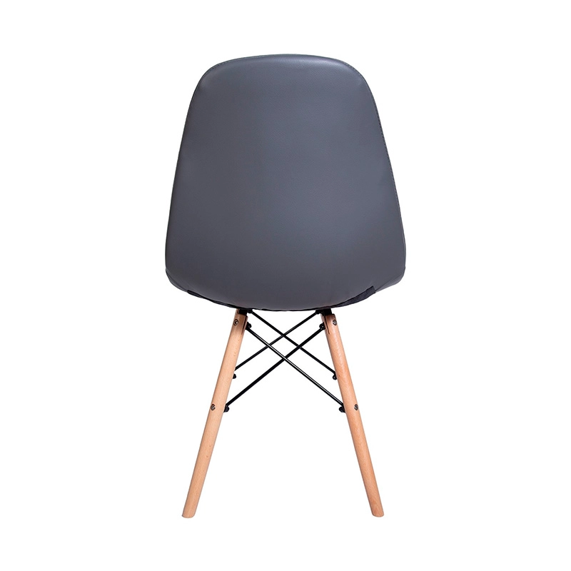 PACK X 4 SILLA EAMES ACOLCHADA GRIS - 6