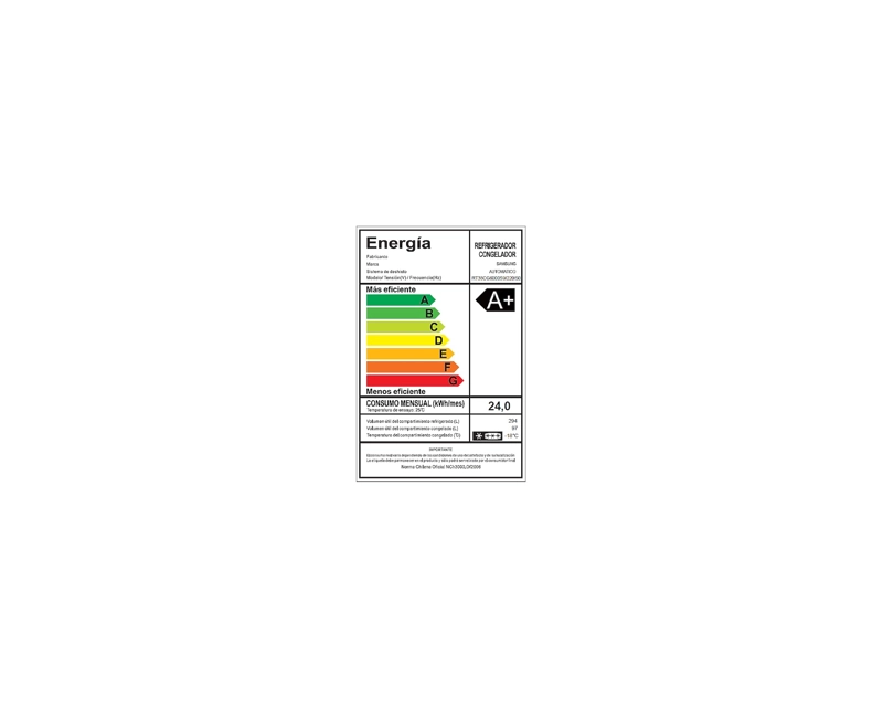 REFRIGERADOR TOP MOUNT FREEZER 391 L CON DEODORIZADOR - CAJA RECICLADA - 8