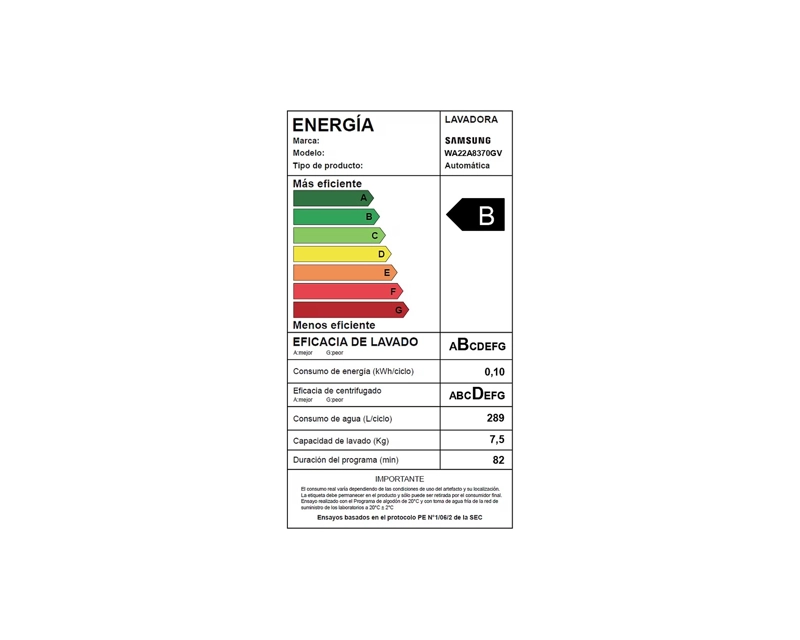 LAVADORA CARGA SUPERIOR 22 KG DIGITAL INVERTER - 7