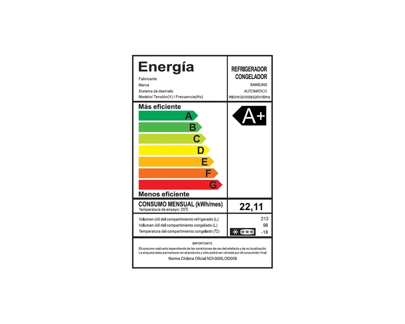 REFRIGERADOR SAMSUNG BOTTOM FREEZER NO FROST 311L - 9
