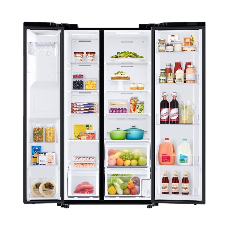 REFRIGERADOR SAMSUNG SIDE BY SIDE DE 602 LTS SPACE MAX RS60T5200B1-ZS - 2
