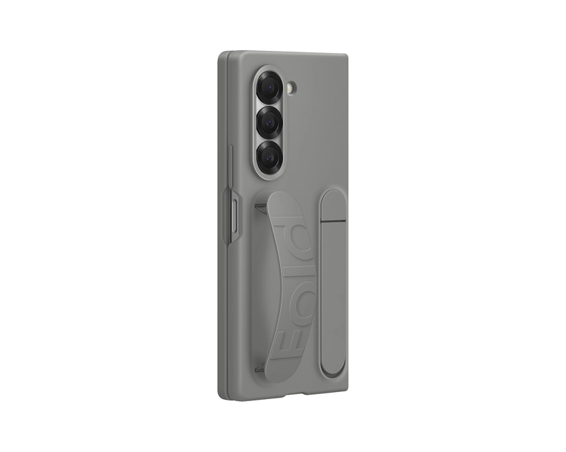 FUNDA DE SILICONA PARA GALAXY S21 FE GRIS - CAJA RECICLADA - 3