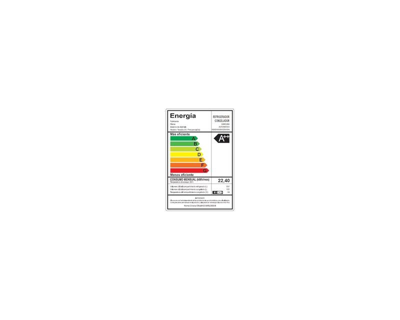 REFRIGERADOR SAMSUNG BOTTOM MOUNT FREEZER NO FROST 459 L RB50DG6320B1ZS - 8