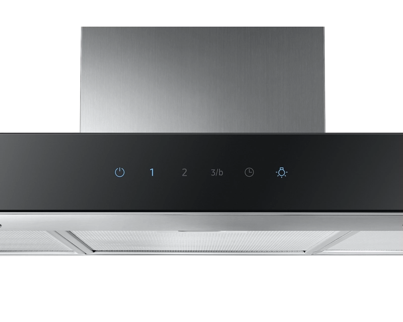 CAMPANA SAMSUNG FILTRO LAVABLE ALUMINIO, PANEL TACTIL 90CM - 6