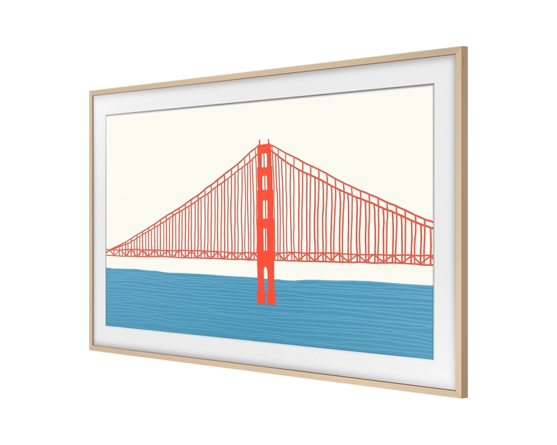 SAMSUNG MARCO MAGNETICO TV THE FRAME 85 BEIGE - 4