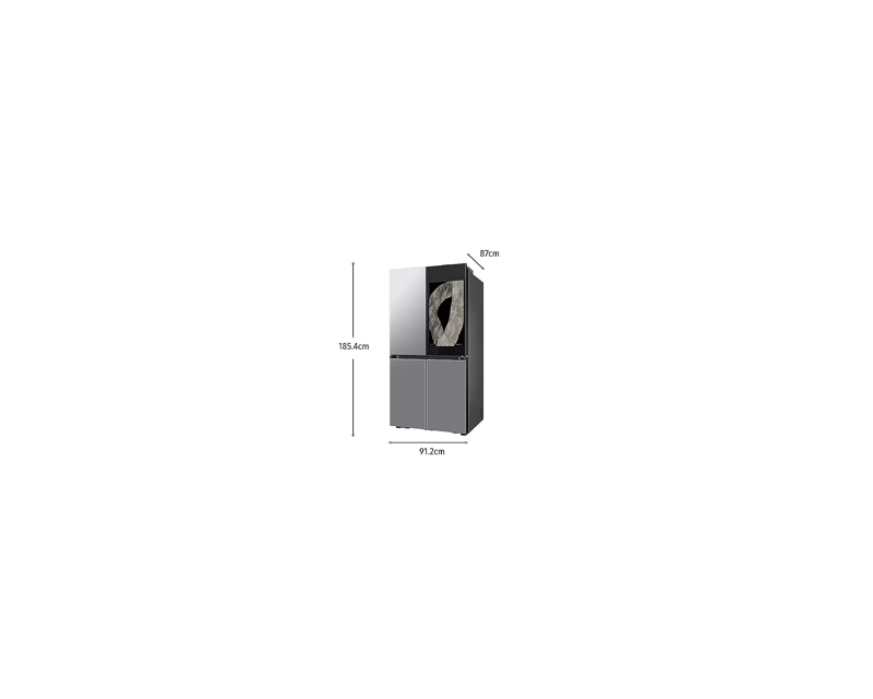 REFRIGERADOR SAMSUNG BESPOKE AI FAMILY HUB 699L - 4
