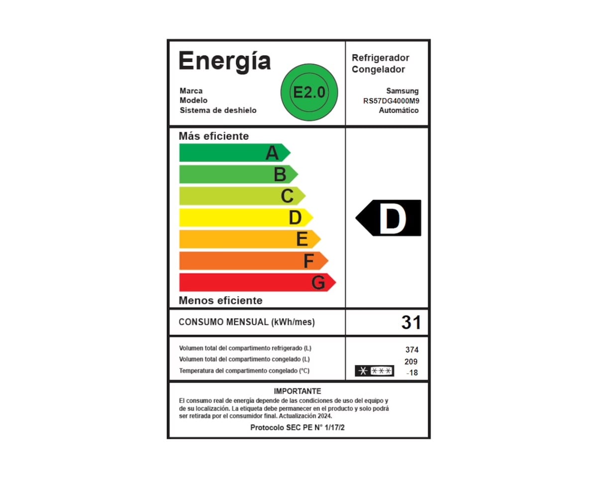 REFRIGERADOR SIDE BY SIDE 564L GRIS PLATEADO MATE - 8
