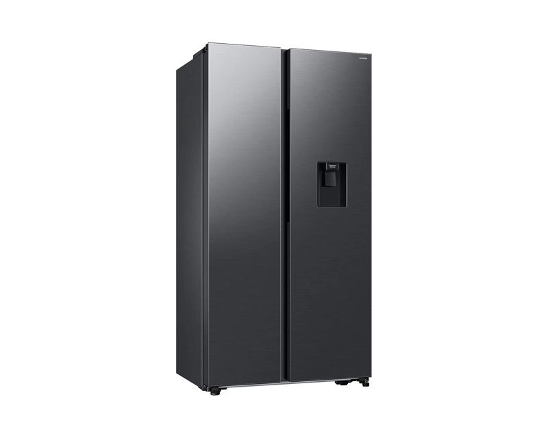 REFRIGERADOR SIDE BY SIDE CON DISPENSADOR 560L NEGRO - CAJA RECICLADA - 2