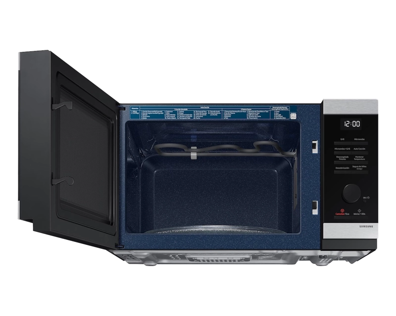 MICROONDAS SAMSUNG GRILL POWER DEFROST 32L MG32D - 6