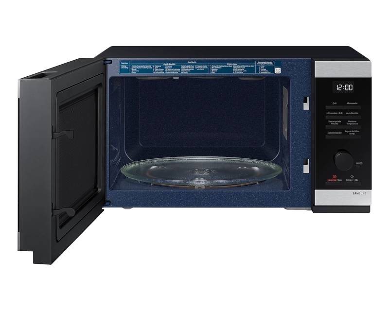 MICROONDAS SAMSUNG GRILL POWER DEFROST 32L MG32D - 7