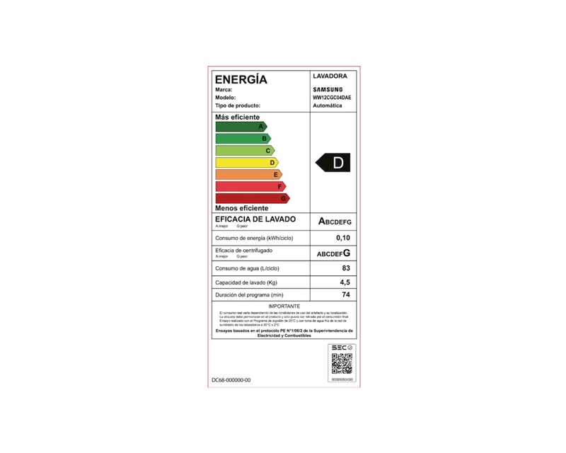 LAVADORA SAMSUNG 12.5KG CON MODO AI ENERGY - 7