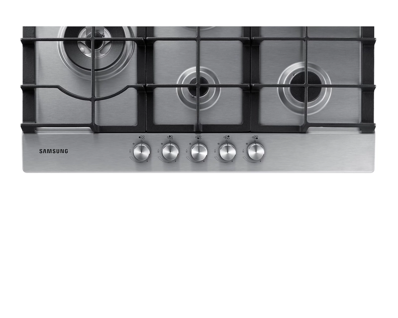 ENCIMERA A GAS SAMSUNG 5 QUEMADORES SILVER - 4
