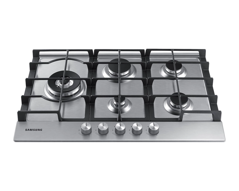 ENCIMERA A GAS SAMSUNG 5 QUEMADORES SILVER - 5