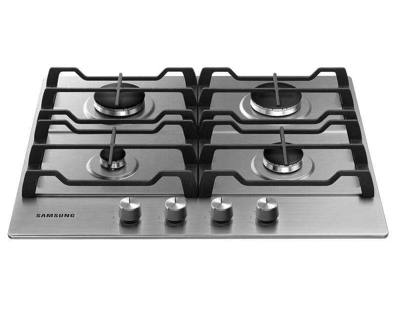 ENCIMERA A GAS SAMSUNG 4 QUEMADORES SILVER - 3