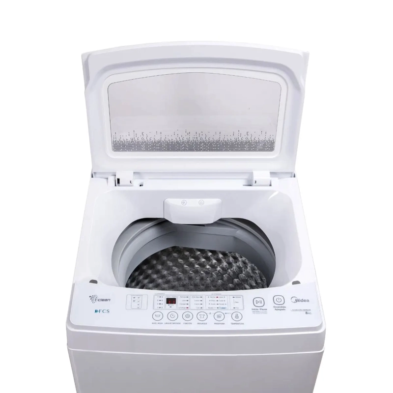 LAVADORA CARGA SUPERIOR AUTOMATICA BLANCA 9KG ULTRA CUBE 3G - CAJA RECICLADA - 5