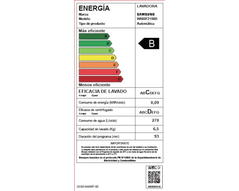 LAVADORA SAMSUNG CARGA SUPERIOR 21 KG, NEGRO - 7