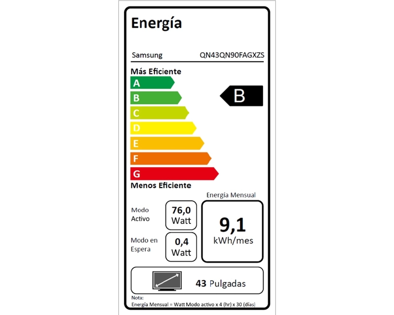 43' NEO QLED 4K QN90F VISION AI SMART TV - 6