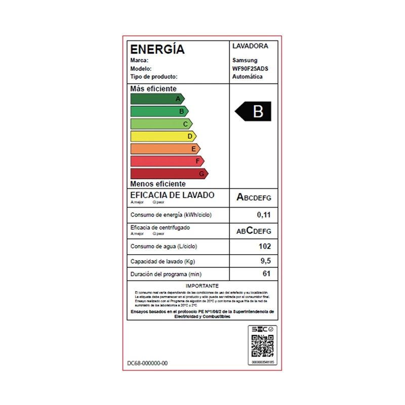 LAVADORA SAMSUNG BESPOKE AI 25 KG - CARGA FRONTAL - 7