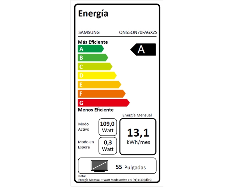 SMART TV SAMSUNG 55” NEO QLED 4K QN70F - 6