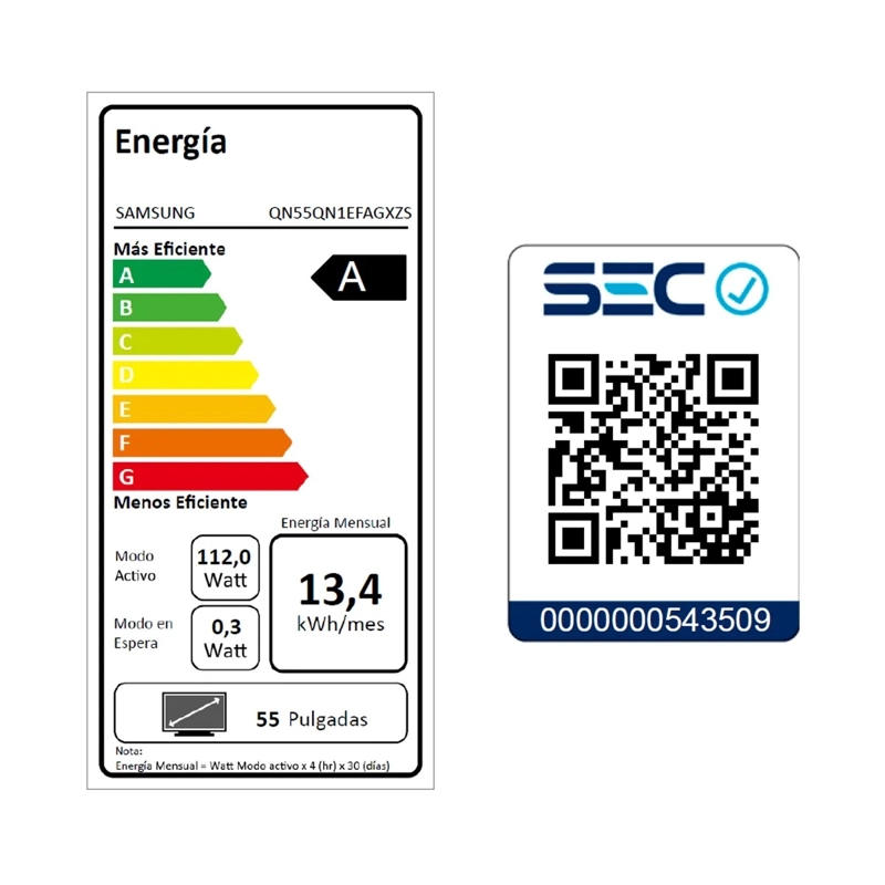 SAMSUNG NEO QLED 55' 4K QN55QN1EFAGXZS - 6