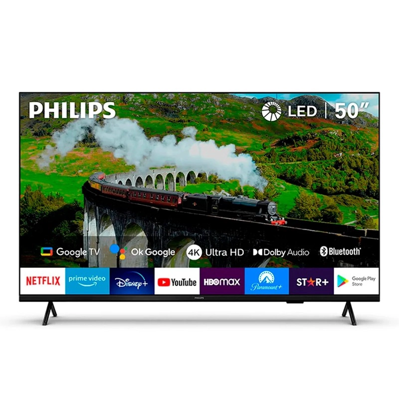 SMART TV PHILIPS LED UHD 4K 50' 50PUD7408-43