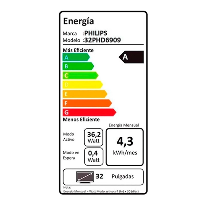 SMART TV PHILIPS LED HD 32” 32PHD6909 - 4