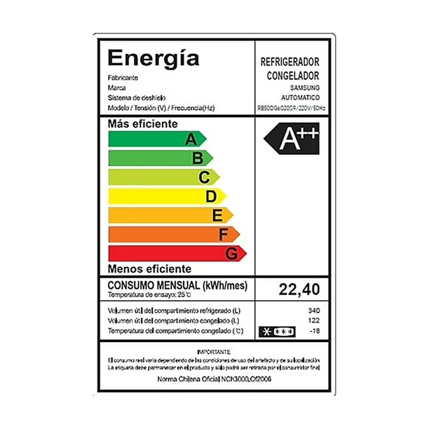 REFRIGERADOR SAMSUNG BOTTOM FREEZER NO FROST 462 LITROS - 6