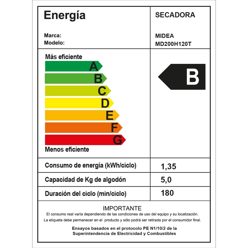 SECADORA BOMBA DE CALOR TITANIUM 12KG - 10