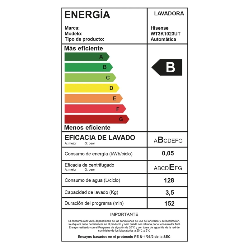 LAVADORA HISENSE WT3K1023UT 10 KG GRIS CARGA SUPERIOR - 10