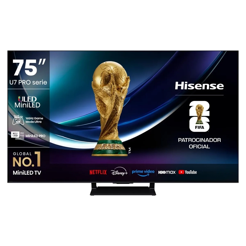 TELEVISOR HISENSE 75' ULED 4K GOOGLETV 75U7QG PRO - 1