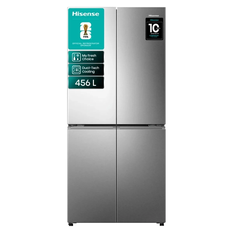 REFRIGERADOR SIDE BY SIDE HISENSE RQ5P470NECF 470L NOFROST - 1