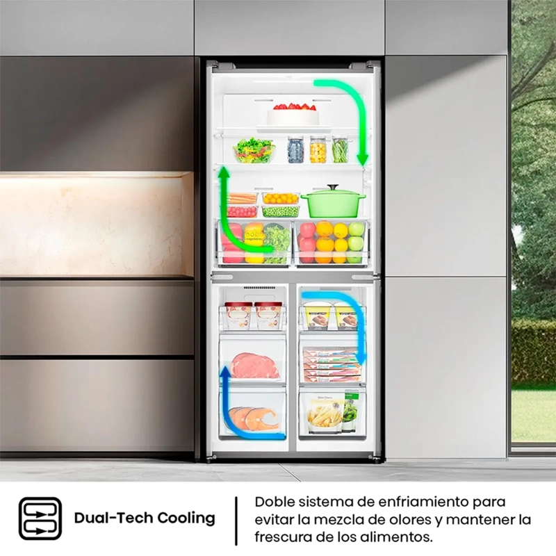 REFRIGERADOR SIDE BY SIDE HISENSE RQ5P470NECF 470L NOFROST - 7
